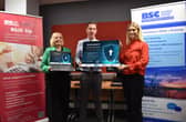 Sinead Hawkins, Business Development Manager, NWRC Thomas Moore, Curriculum Manager, Computing NWRC and Jane Fleming, Business Development Executive, NWRC