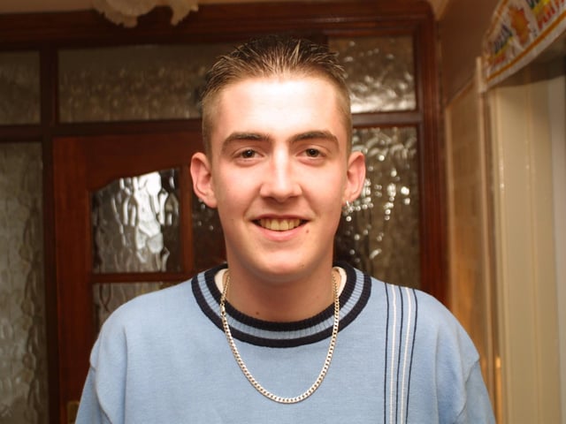 Conor McLaughlin's 18th birthday at home in Hatmore Park
