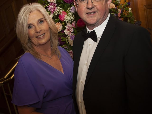 Councillor Sandra Duffy hosted the annual Mayor's Ball in the Guildhall on Friday in aid of the Mayor's chosen charity, First Housing Aid and Support Services.