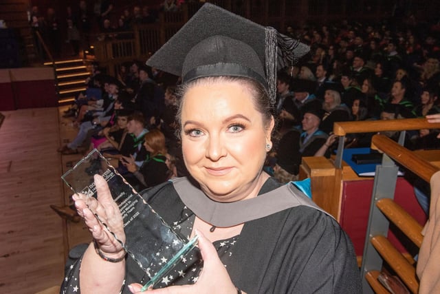 Award for Professional Development in leading and managing within the Early Years went to Aisling Donnelly from Buncrana at NWRC’s Higher Education Graduation Ceremony. 