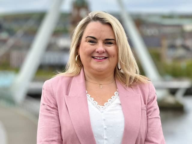 Derry Sinn Féin Councillor Sandra Duffy.