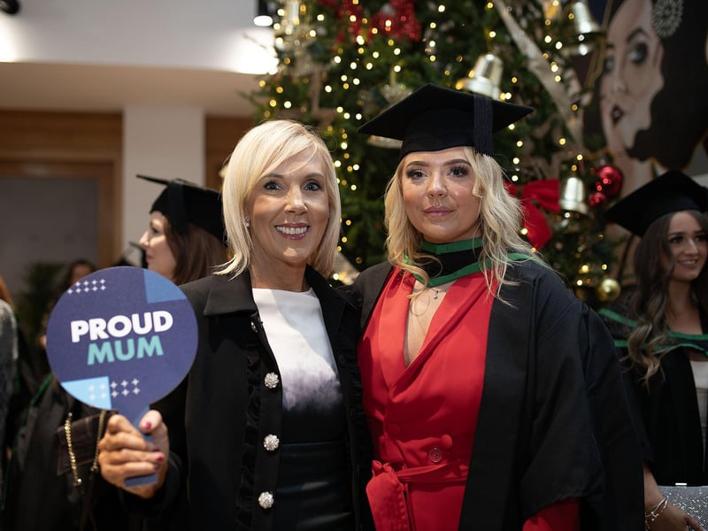 Winter graduations in Derry.