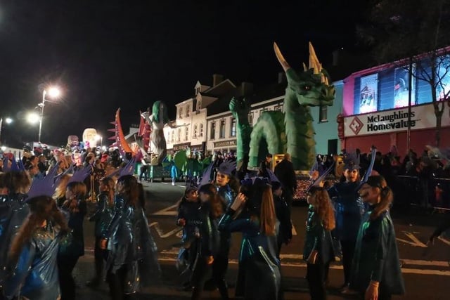 The stunning Carndonagh Halloween parade on Sunday night was a huge success.