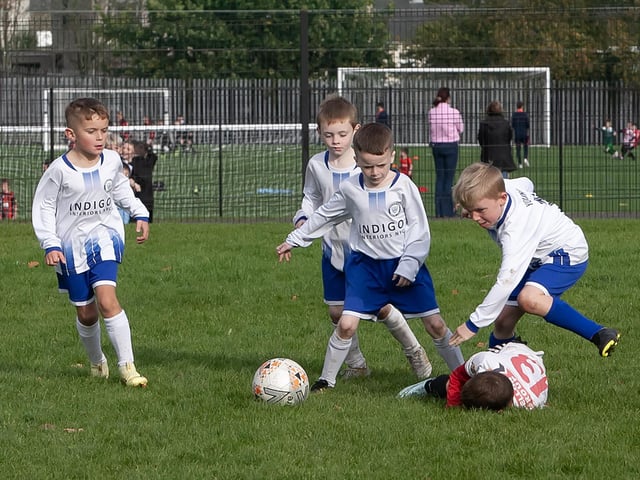 Action from Saturday's 2017s Sean O'Kane Memorial Cup at St. Joseph's Boys School.
