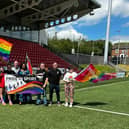 Foyle Pride Festival launched its Pride in Sport Programme on Monday in the Ryan McBride Brandywell Stadium.