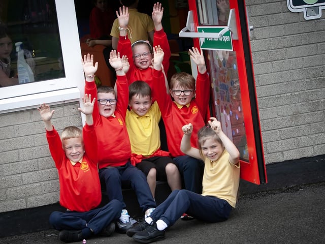 Steelstown Primary School End of Year Fun Day 2025.