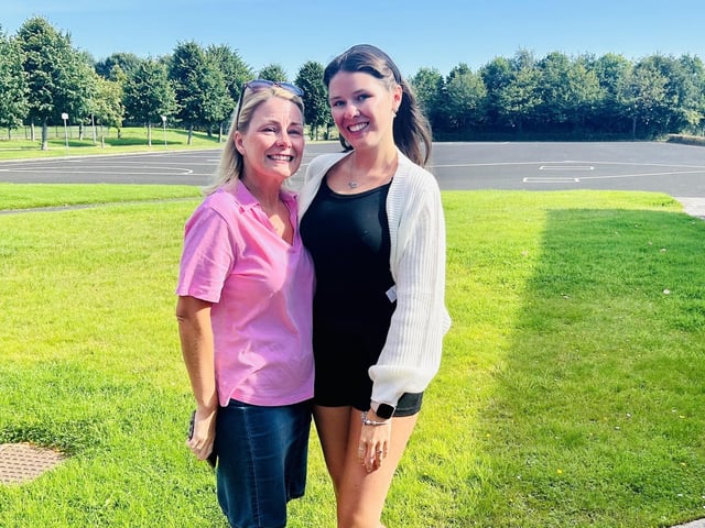 Ellie Jo Ferguson and mum