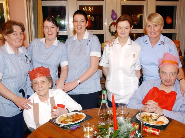 Edenballymore Christmas party, back in 2002.