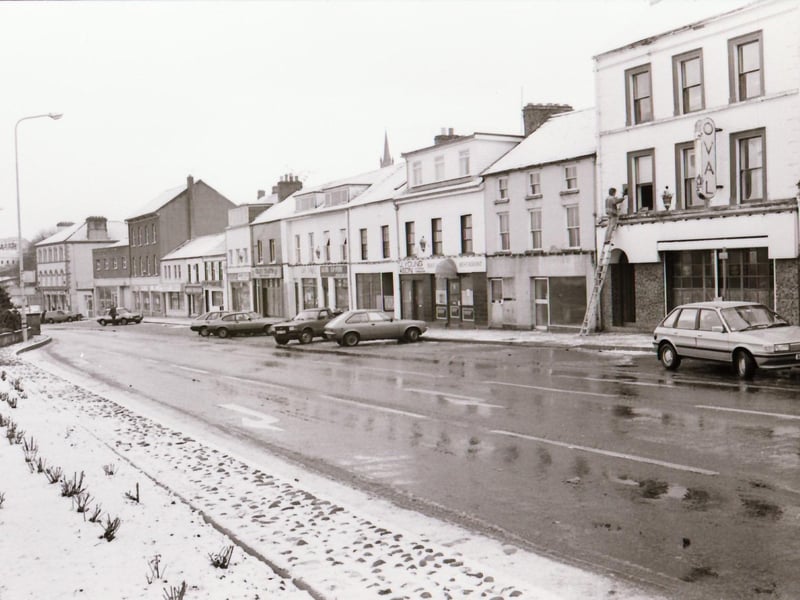 Businesses on Spencer Road and Duke Street.