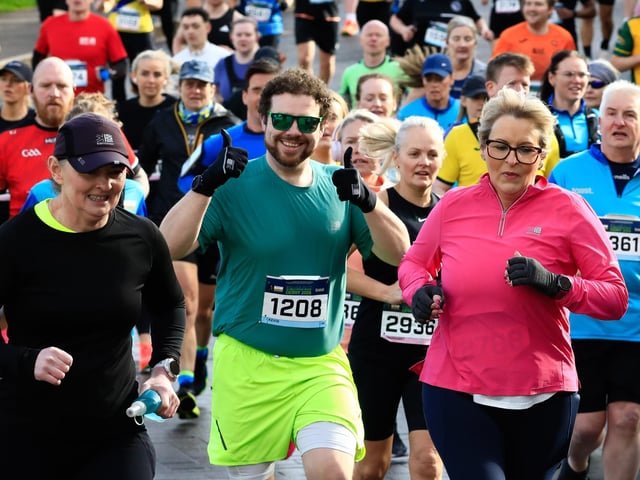 Runners taking part in the Bentley Group Walled City 10 Mile race, Ebrington Square.  (Photo - Tom Heaney, nwpresspics)
