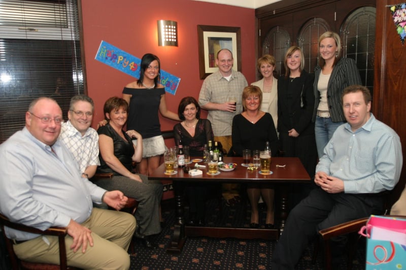 Party celebrations back in 2004: Jacqueline and Adrian Melaugh