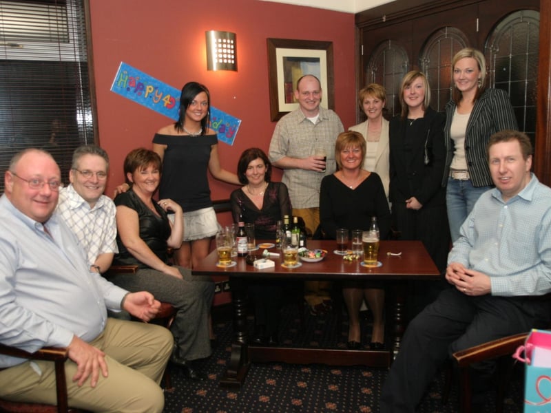 Party celebrations back in 2004: Jacqueline and Adrian Melaugh