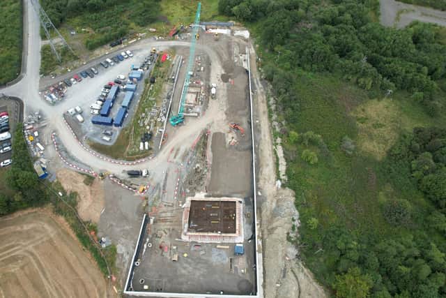 Construction is underway on a new machine at Coolkeeragh that will help stabilise the electricity grid as the transition from fossil fuels to renewable power sources proceeds over the coming decades.