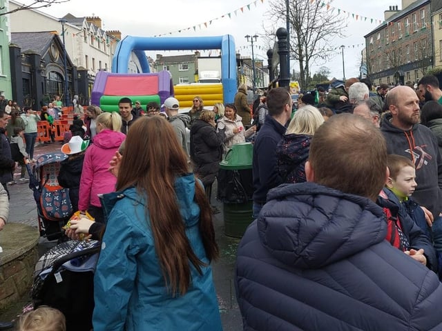 St Patrick's Day in Moville March 17, 2023.