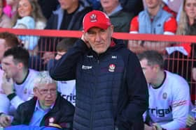 Derry senior football manager Mickey Harte. Photo: George Sweeney