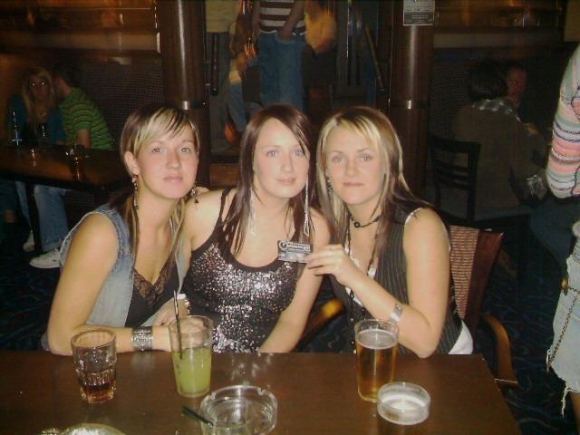 Revellers enjoying a night out in Sugar nightclub in late October, 2005.