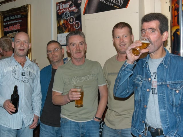 Linen Hall Charity Night, 20 years ago.