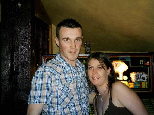 Enjoying a night out at Earth nightclub back in January 2006.