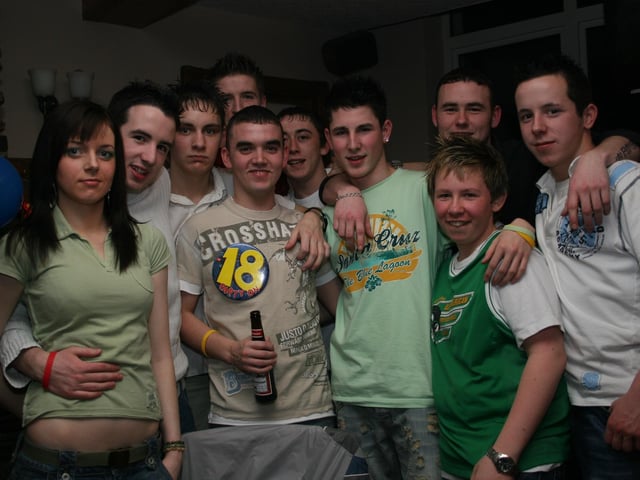 Parties and celebrations April 2005: Darren Redden.