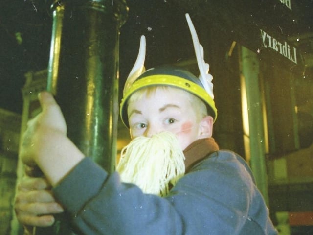 Derry folks dressed up for Halloween night, back in October 1994.