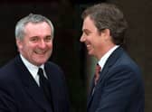 Bertie Ahern with Tony Blair