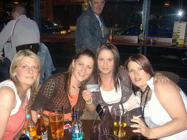 Revellers enjoying a night out in Sugar nightclub in late October, 2005.