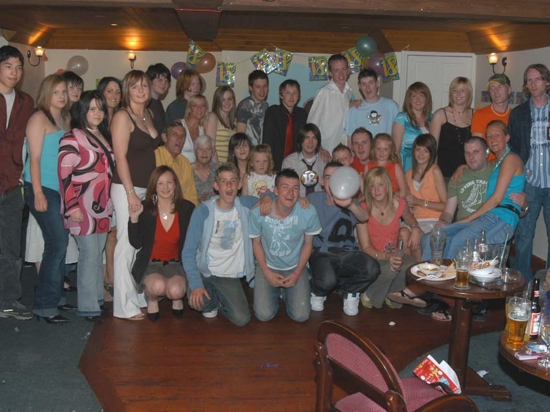 Parties in Derry in July 2005.
