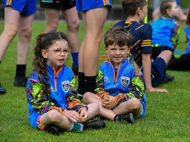 Children at the Steelstown Brian Ogs Cul Camp. Photo: George Sweeney