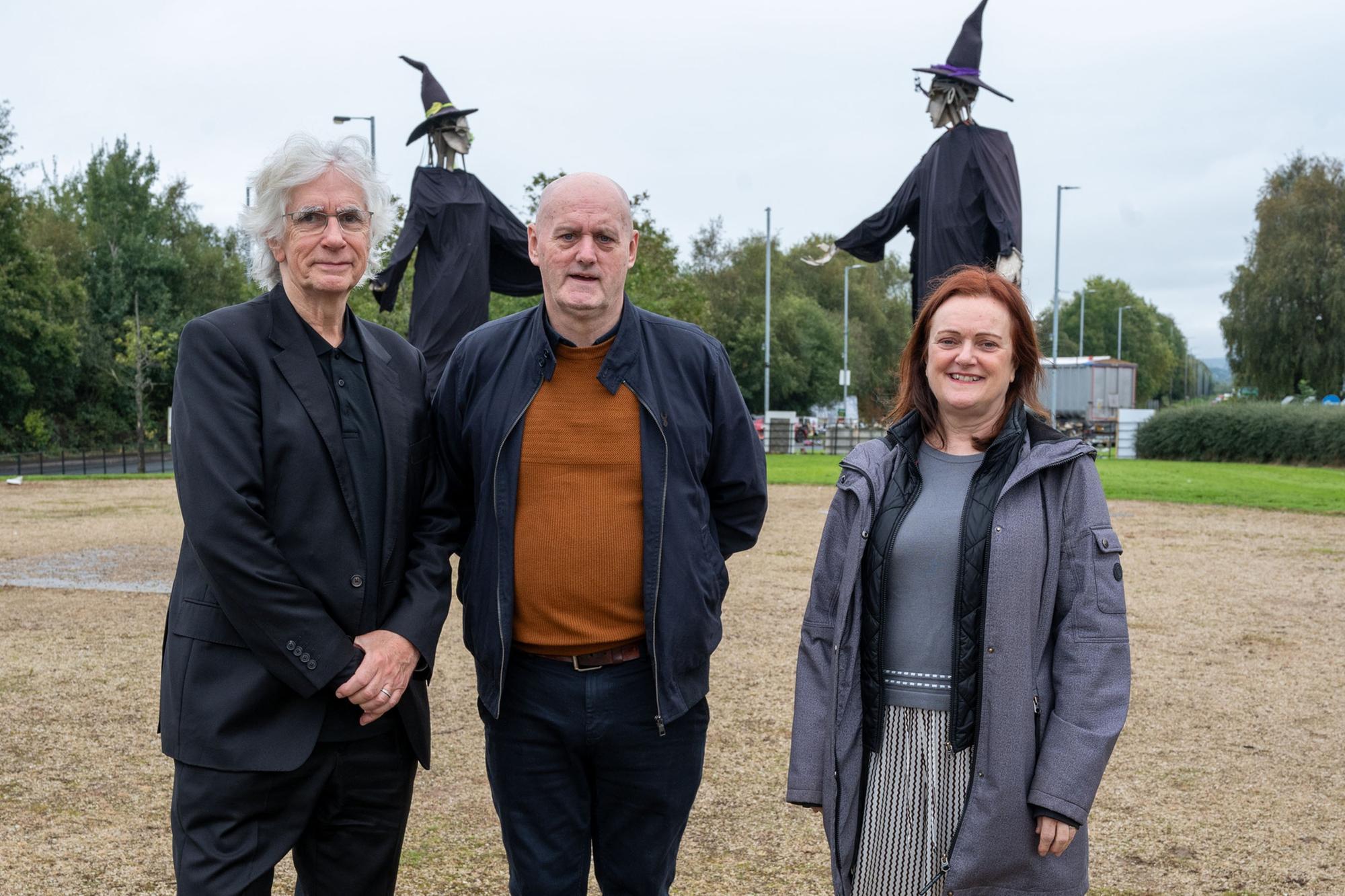Strabane welcomes Phil Redmond as Town of Culture bid enters final stages