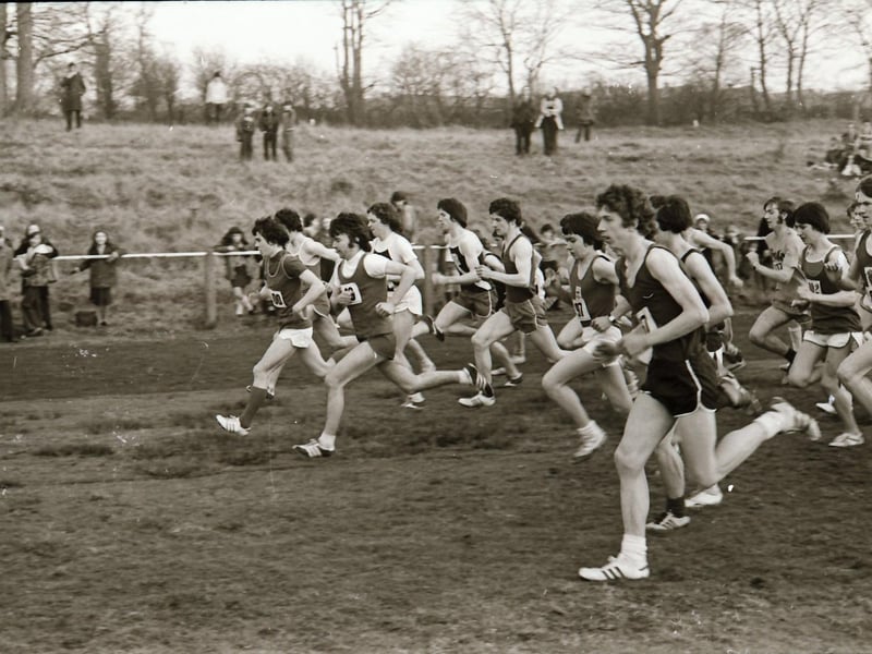 Young participants in the District Schools Championships at St Columb's Park in Derry.