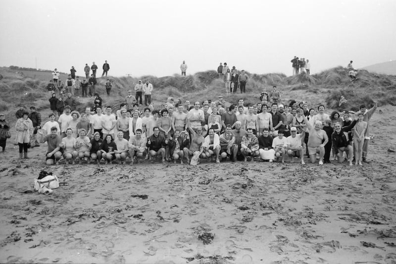 Lisfannon Christmas swim 1992