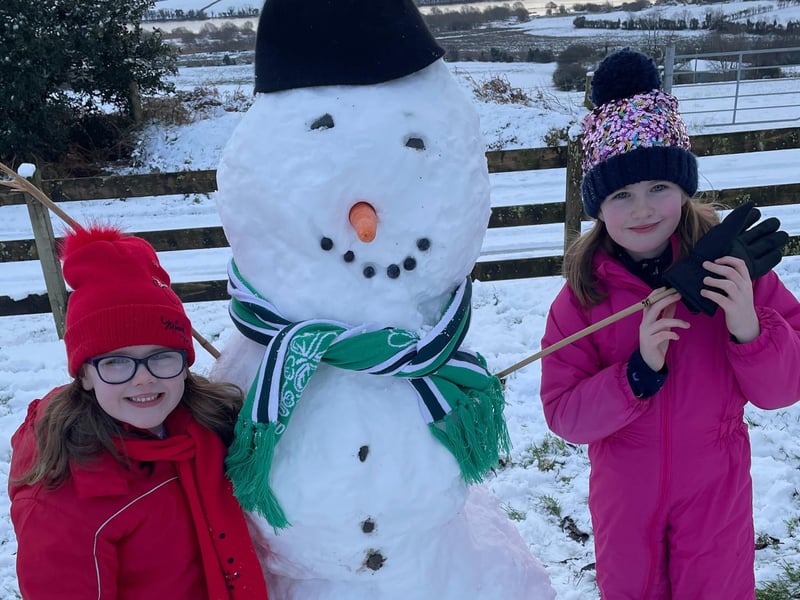 Derry in the snow