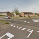 The roundabout at Carnhill. (Google Earth)