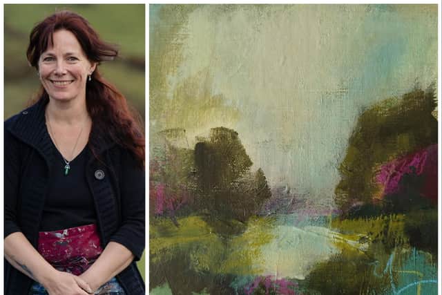 Award-winning Moville artist Rikki Louise van den Berg officially opens her new art gallery in the town square on Saturday, June 8.