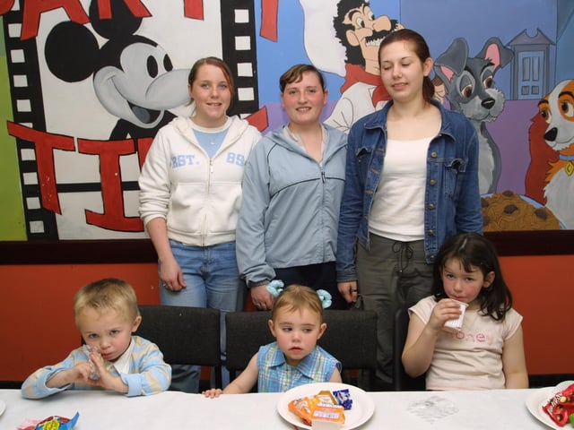Front row: Jonathan Sheerin, Jade Sheerin, Shannon Moore. Back row, Deirfde Kelly, Joanne Moore and Danielle Moore