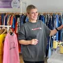 Lara McLaughlin, the hub’s Sustainability Textile Technician.