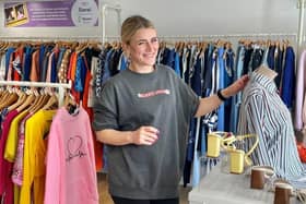 Lara McLaughlin, the hub’s Sustainability Textile Technician.