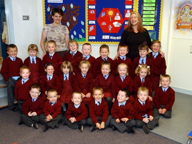 20 YEARS ON: Pictures of Derry children starting primary 1 in September 2003