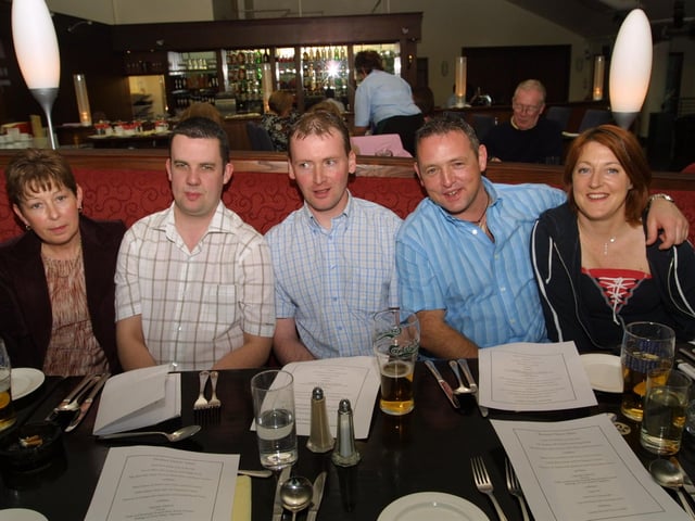 Pauline Seldak, Paddy McShane, Steven Smyth, Kevin Bonner and Rosemary Bogle