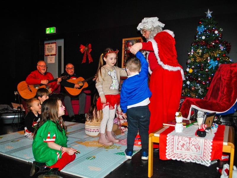 'Twas the week before Christmas' in Studio 2 in Derry with the Grinch, Santa, Mrs Claus, Cindy Lou Who, the elves and a Christmas Fairy.