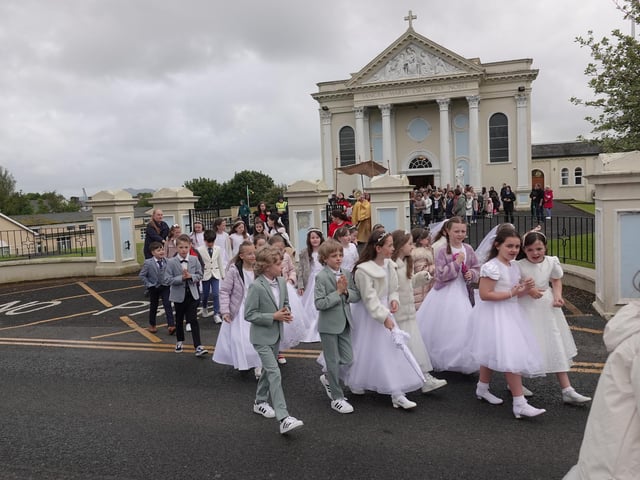 Corpus Christi Procession in Buncrana.