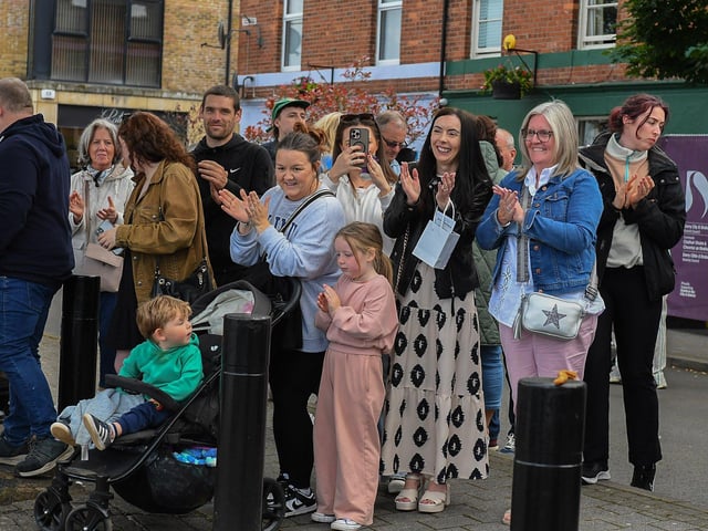 Enjoying the atmosphere at the Foyle Maritime Festival.  Photo: George Sweeney