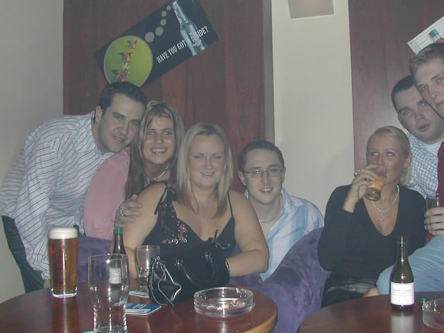 A night out at Sugar back in 2003.