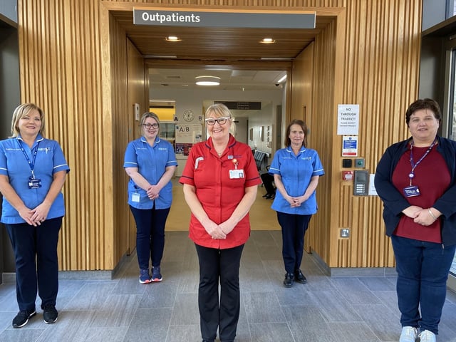 Western Trust staff celebrating International Women's Day.