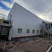 The new £15m custody suite in the Waterside.