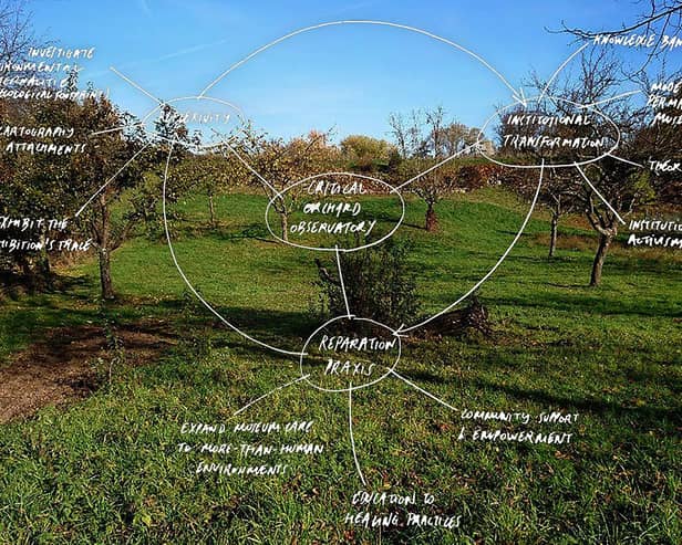 Stéphane Verlet Bottéro, Exhibition-making, education, and care in times of ecological crisis, ZKM Museum, 2021. Courtesy the artist and ZKM Museum. Stéphane is working on a new commission for Void Art Centre’s current project ‘Composting for the future’, in collaboration with Echo Echo.