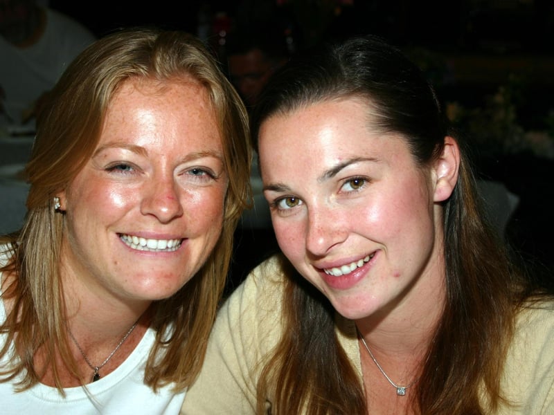 Megan Patrick and Jill Gray here on holidays havind a wonderful time at the An Darach Awards night in the Gasyard 7943dd : .