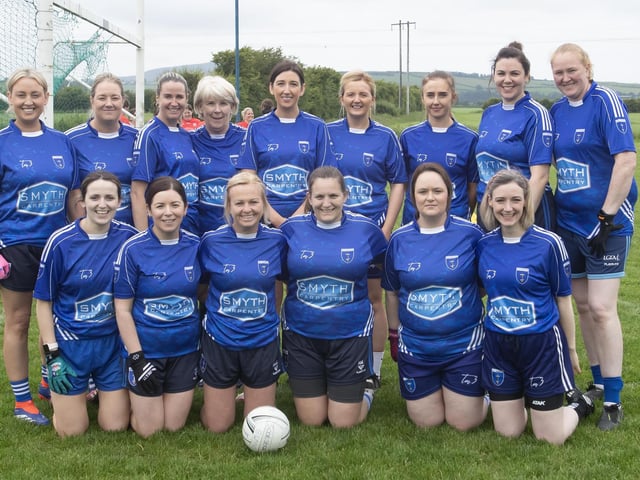 The Scotstown (Monaghan) Ladies pictured before Saturday's Ulster Ladies Blitz at Beart GAC.
