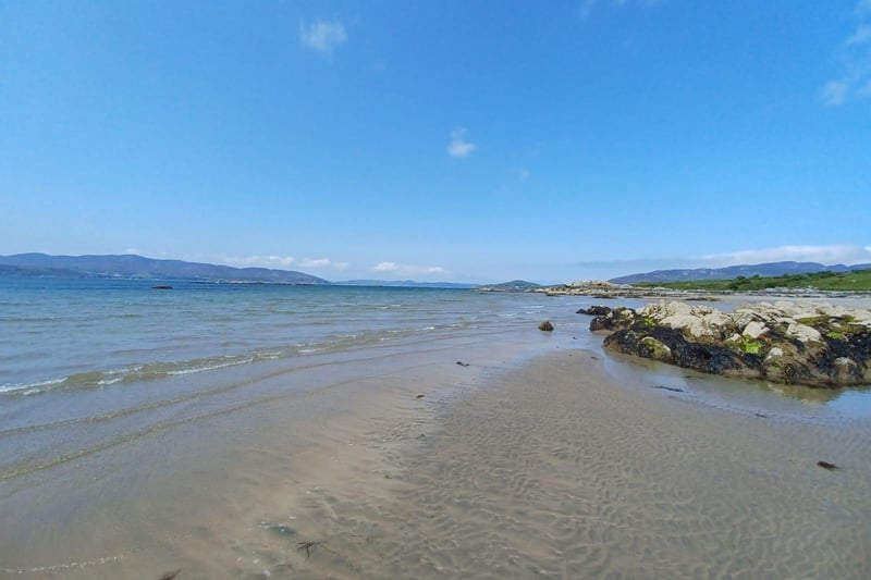 Linsfort beach is a hidden gem on the eastern shore of Lough Swilly. Quiet and safe for swimming the 'Nuns' beach' is situated below a former Loreto convent. There are turn offs before and after the Laurentic Bar.