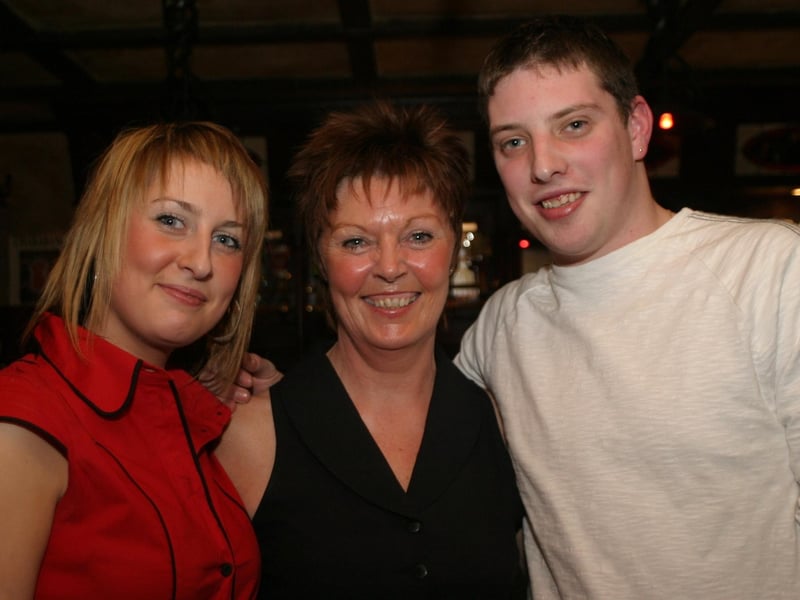 Parties and celebrations back in 2004: Nuala O'Kane.
